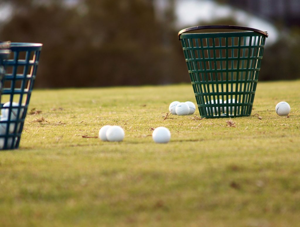 golf balls basket